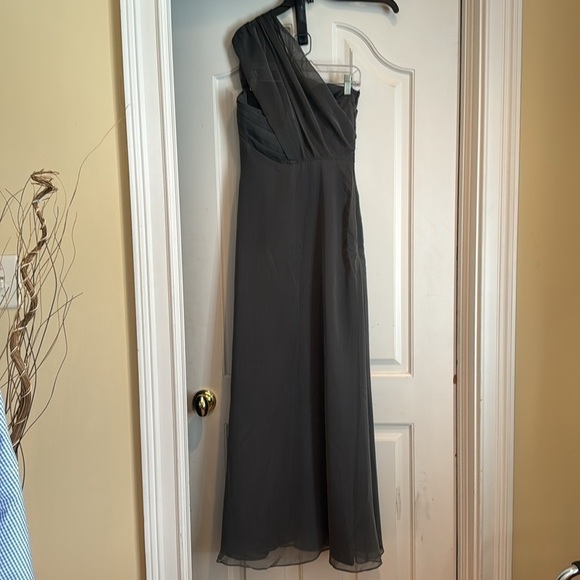 Jim Hjelm Occasions pewter gray dress - Picture 6 of 11